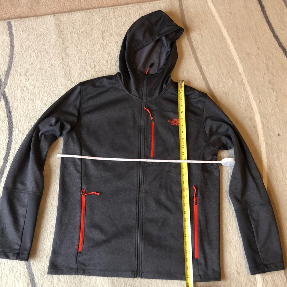 North face zip hoodie